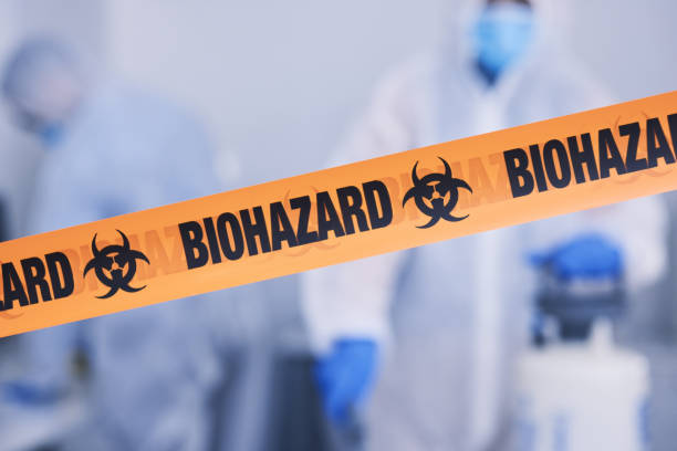 Professional Blood Cleanup technician working in Montgomeryville, PA